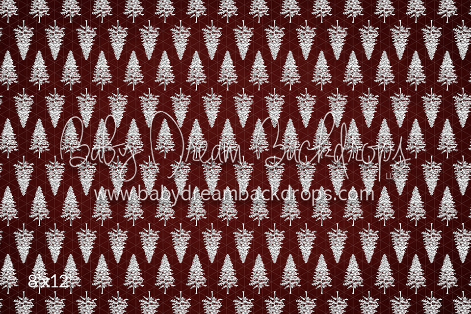 White Tree Wallpaper (Red) (HL)