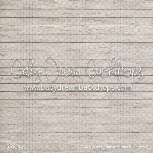 White Wash Planks Fabric Floor (WM)