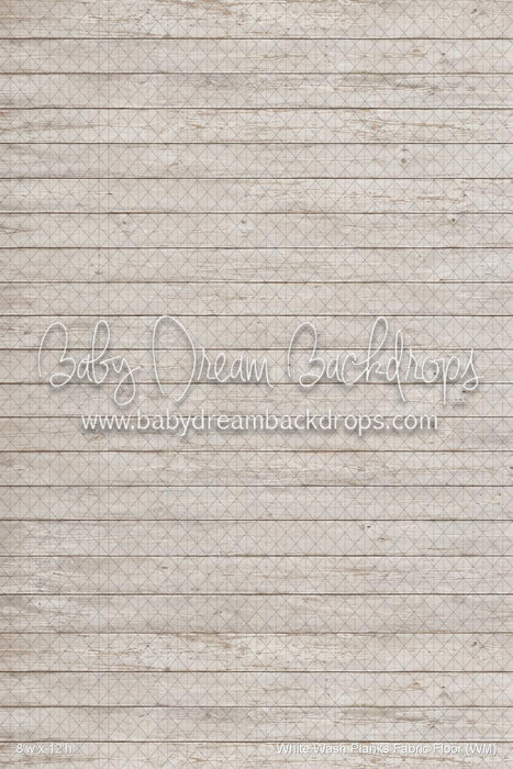 White Wash Planks Fabric Floor (WM)