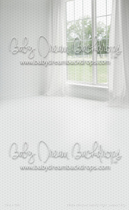 White Window Sernity Right Sweep (VR)