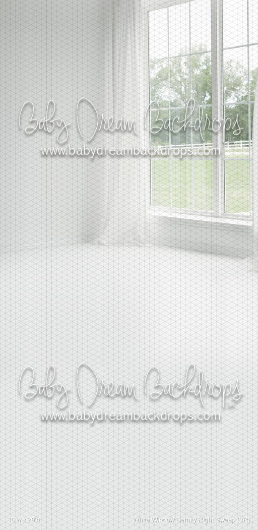 White Window Sernity Right Sweep (VR)