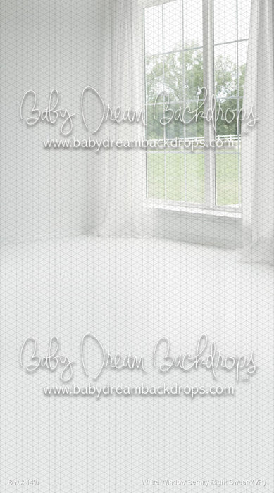 White Window Sernity Right Sweep (VR)