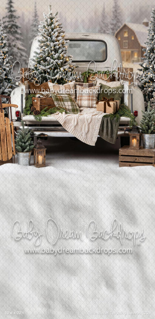 White Winter Tailgating Sweeps (CC)