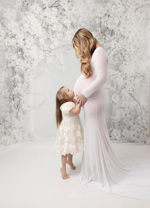 White Clamatis Arch Sweep (WM)