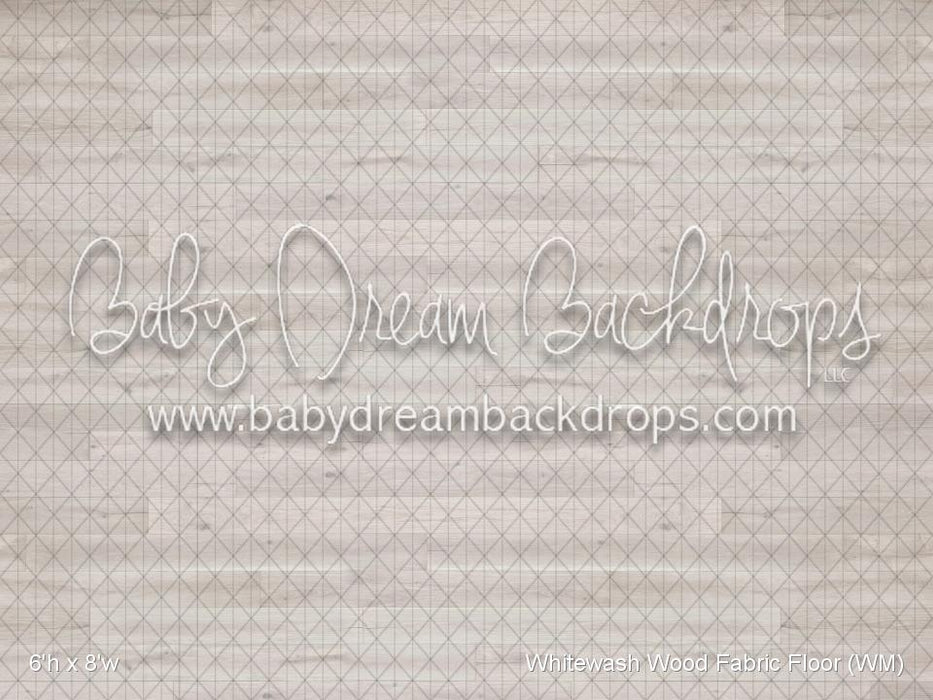 Whitewash Wood Fabric Floor (WM)