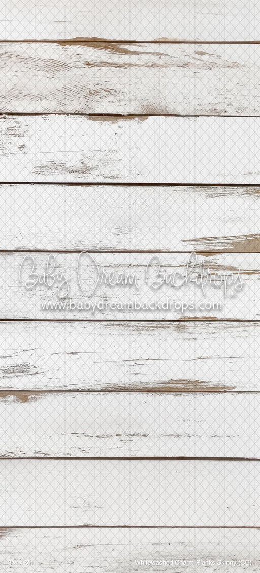 Whitewashed Charm Planks Skinny (CC)