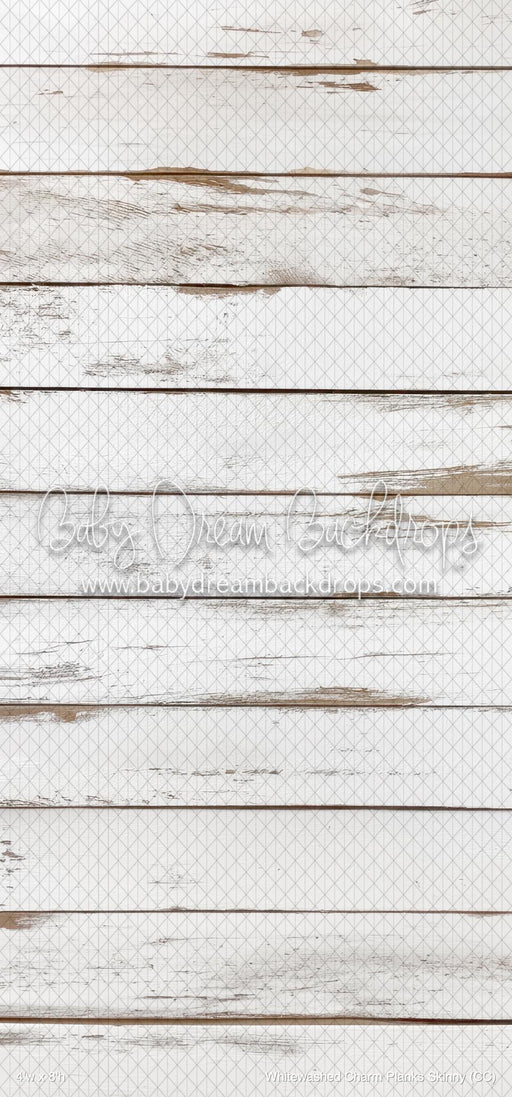 Whitewashed Charm Planks Skinny (CC)