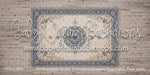 Whitewashed Knotty Pine with Chanukah Rug Fabric Floor (WM)