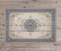 Whitewashed Knotty Pine with Chanukah Rug Fabric Floor (WM)
