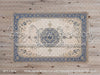 Whitewashed Knotty Pine with Chanukah Rug Fabric Floor (WM)