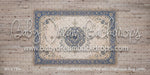 Whitewashed Knotty Pine with Chanukah Rug Fabric Floor (WM)