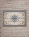 Whitewashed Knotty Pine with Chanukah Rug Fabric Floor (WM)