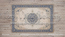 Whitewashed Knotty Pine with Chanukah Rug Fabric Floor (WM)