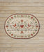 Whitewashed Oak with Nordic Folk Rug Fabric Floor (WM)
