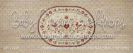 Whitewashed Oak with Nordic Folk Rug Fabric Floor (WM)
