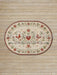 Whitewashed Oak with Nordic Folk Rug Fabric Floor (WM)