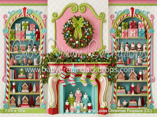 Who Loves Christmas Fireplace (CC)