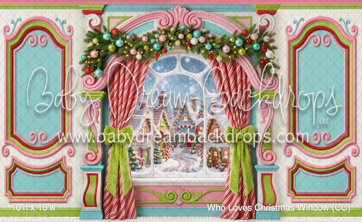 Who Loves Christmas Window (CC)