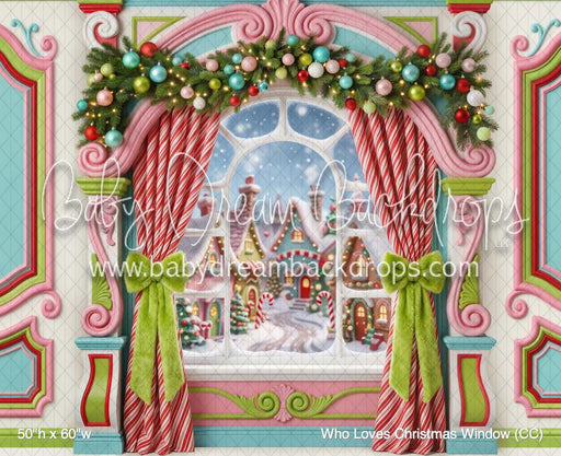 Who Loves Christmas Window (CC)