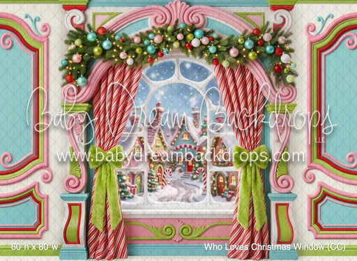 Who Loves Christmas Window (CC)