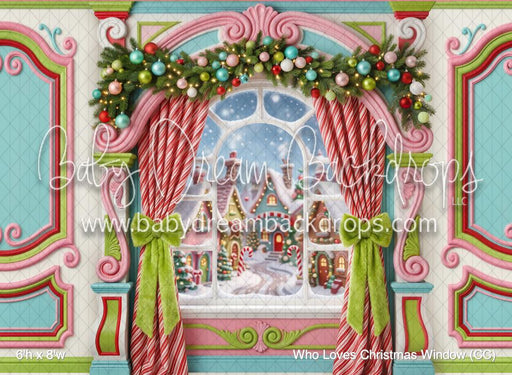 Who Loves Christmas Window (CC)