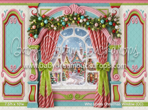 Who Loves Christmas Window (CC)