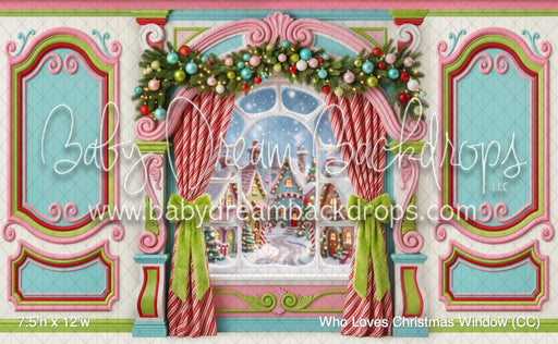 Who Loves Christmas Window (CC)