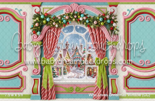 Who Loves Christmas Window (CC)