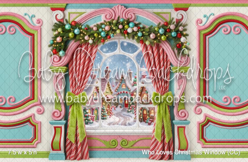 Who Loves Christmas Window (CC)