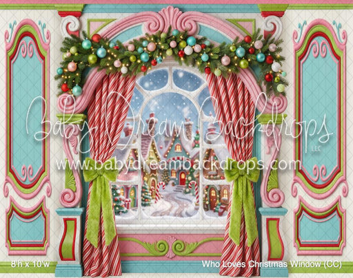 Who Loves Christmas Window (CC)