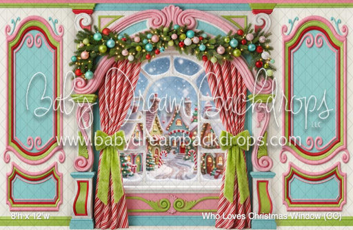 Who Loves Christmas Window (CC)