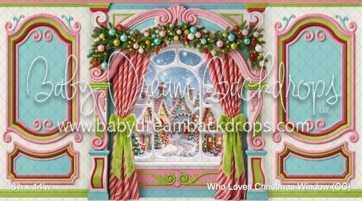 Who Loves Christmas Window (CC)