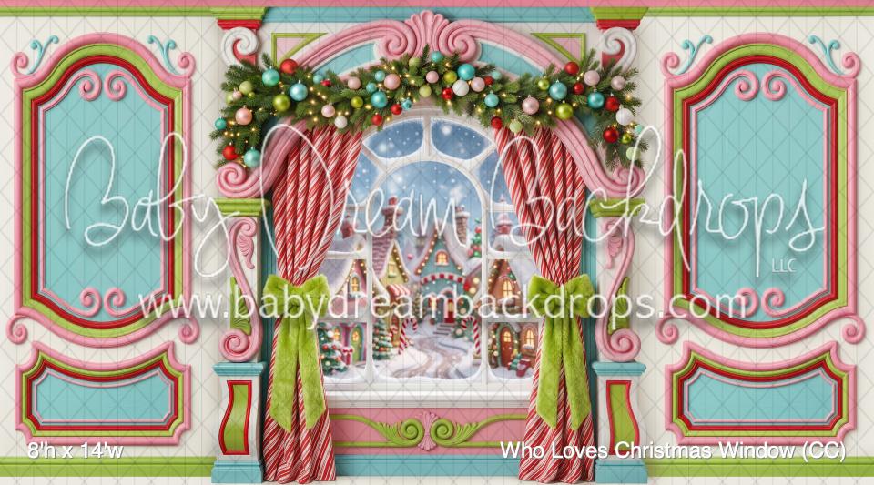 Who Loves Christmas Window (CC)