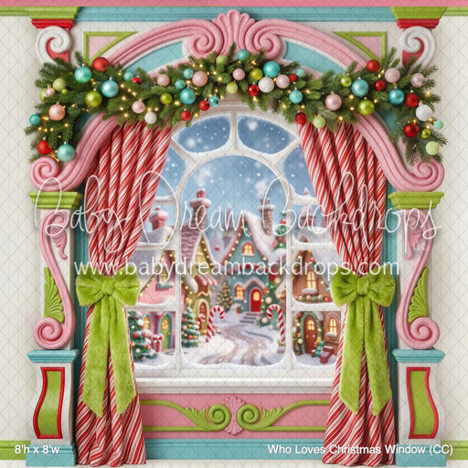 Who Loves Christmas Window (CC)