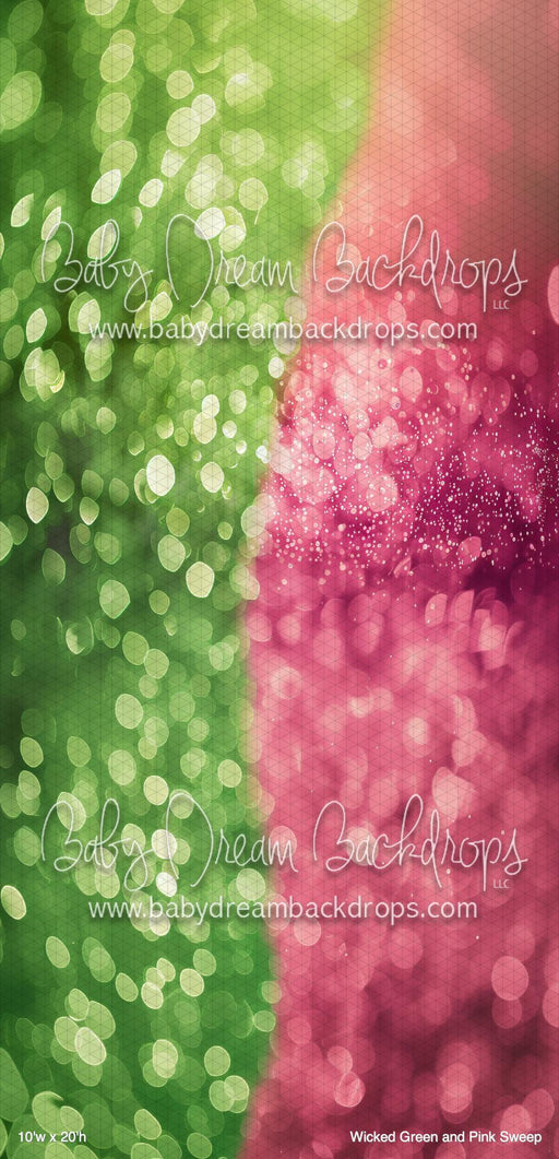 Wicked Green and Pink Sweep (MD)