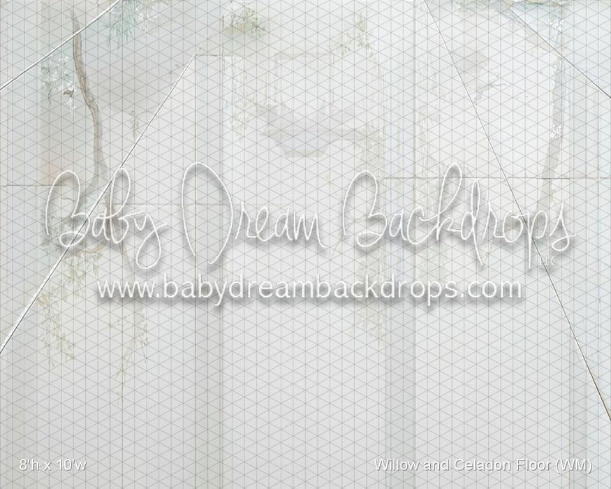 Willow and Celadon Fabric Floor (WM)