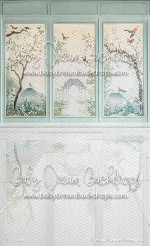 Willow and Celadon Sweep (WM)