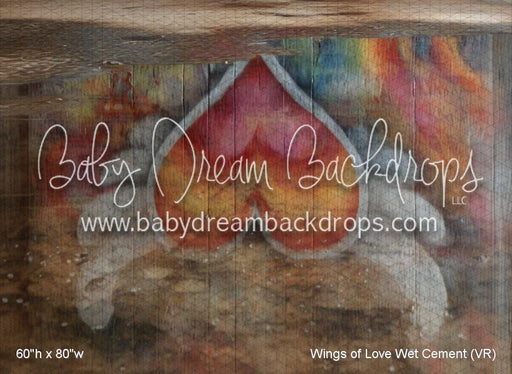 Wings of Love Wet Cement (VR)