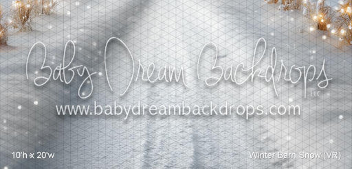 Winter Barn Snow (VR)