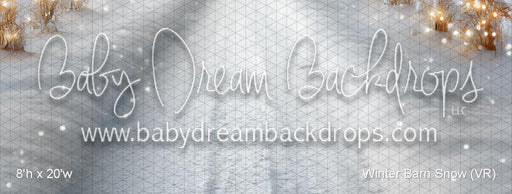 Winter Barn Snow (VR)