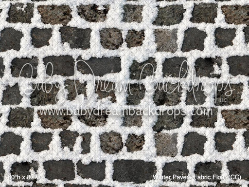 Winter Pavers Fabric Floor (CC)