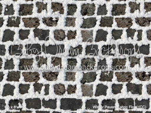 Winter Pavers Fabric Floor (CC)
