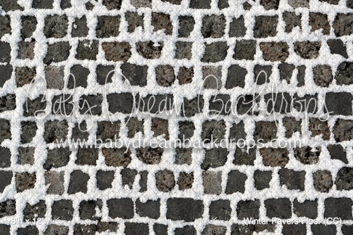 Winter Pavers Fabric Floor (CC)