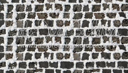 Winter Pavers Fabric Floor (CC)