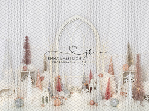 Winter Wonderland Window Arch (JE)