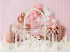 Winter Wonderland Window Arch in pink (JE)