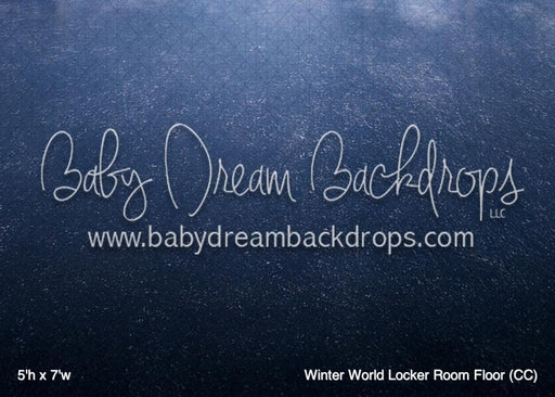 Winter World Locker Room Fabric Floor (CC)