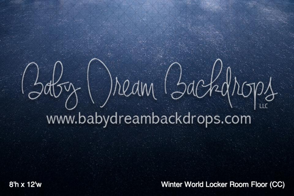 Winter World Locker Room Fabric Floor (CC)