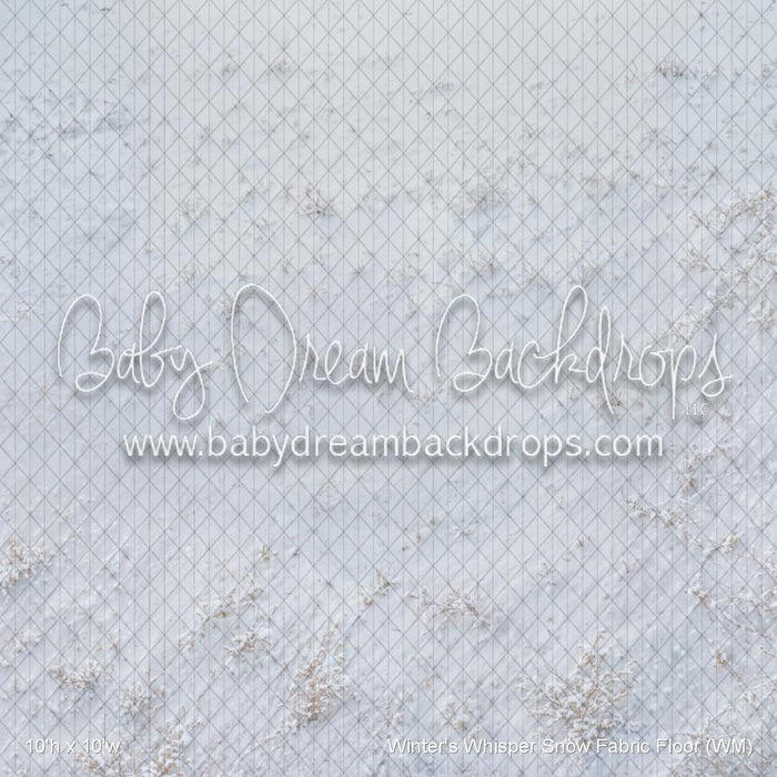 Winter's Whisper Snow Fabric Floor (WM)