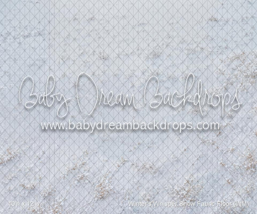 Winter's Whisper Snow Fabric Floor (WM)